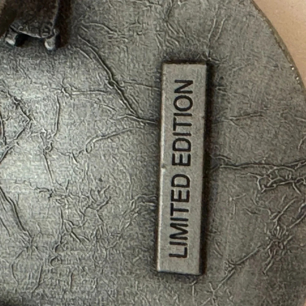 John Deere‎ Company Belt Buckle Minneapolis 100 Years Plow Silver Tone